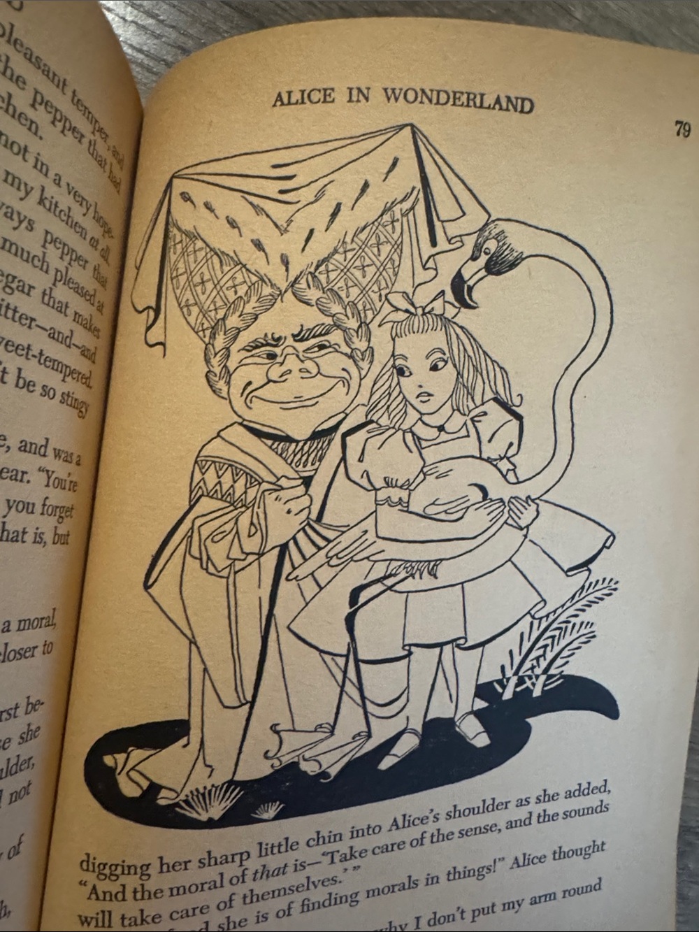 Alice in Wonderland by Lewis Carroll Hardcover Book - Picture 10 of 11